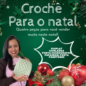 Imagem do curso Crochê para o natal!