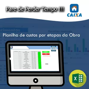 Imagem de capa para o Curso online Planilha de custos por etapas da Obra.