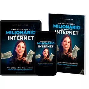 Imagem de capa para o Curso online Como Criar um Negócio Milionário em 12 Meses na Internet