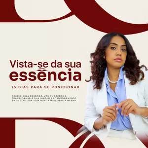 Imagem de capa para o Ebook VISTA-SE DA SUA ESSÊNCIA - 15 dias para se posicionar