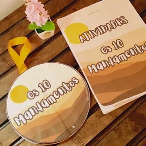 Imagem de capa para o Ebook RECURSO VISUAL OS 10 MANDAMENTOS 
