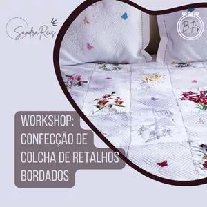 Imagem do curso Confecção de Colcha de Retalhos Bordados