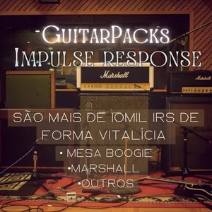 Imagem de capa para o Curso online GuitarPacksIR - Mesa Boogie e Marshal