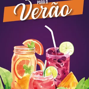 Imagem principal do produto Ebook Drinks de Verão 