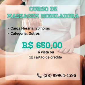 Imagem do curso Curso de Massagem Modeladora