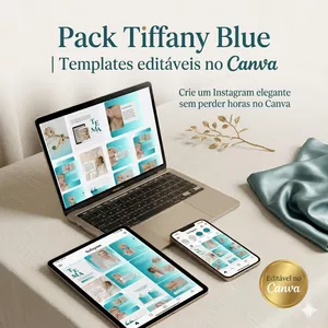 Imagem de Pack Tiffany Blue criado por Samantha Parrela na hotmart