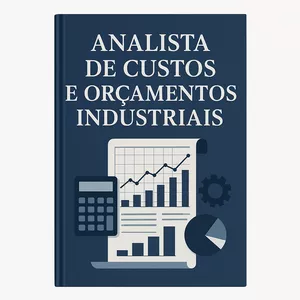 Imagem de capa para o Ebook Analista de Custos e Orçamentos Industriais