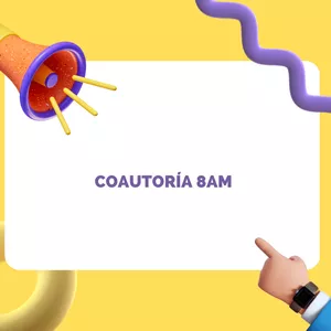 Imagen de portada para Curso online COAUTORIA LIBRO 8am