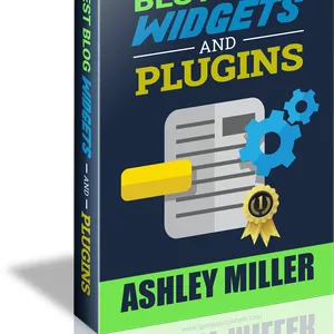 Imagem de capa para o Ebook PLR Melhores widgets e plug-ins de blog