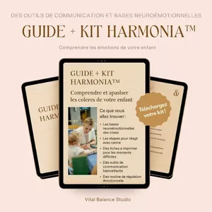 Image de couverture pour le Cours en ligne Le guide Harmonia™ pour comprendre les colères + Kit d’outils pratiques