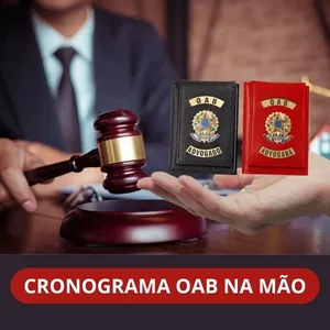 CRONOGRAMA OAB - CURSO
