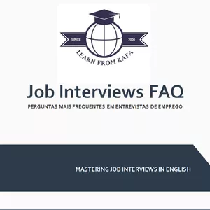 Imagem de capa para o Ebook Job Interviews FAQ - Mastering Job Interviews in English 