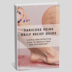 Cover image for Ebook Varicose Veins Daily Relief Guide: Simple and Effective Care to Reduce Pain and Discomfort.