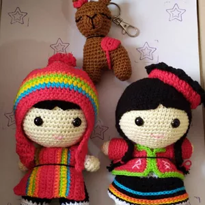 Imagen de portada para Ebook Patrones De Muñecos Cusqueños Amigurumi
