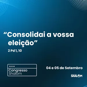 Imagem de capa para o Evento online Congresso Shalom 2021