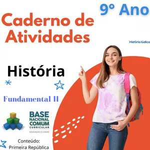 Imagem de capa para o Ebook Caderno de atividades 9º Ano Fundamental II