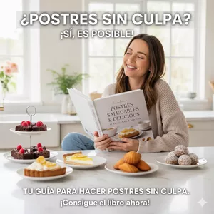 Imagen de portada para Ebook Repostería Sin Culpa: Transforma tus Antojos en Aliados