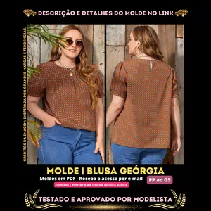 Imagem de capa para o Curso online [Molde em PDF] - Blusa Geórgia ID 2793103✨