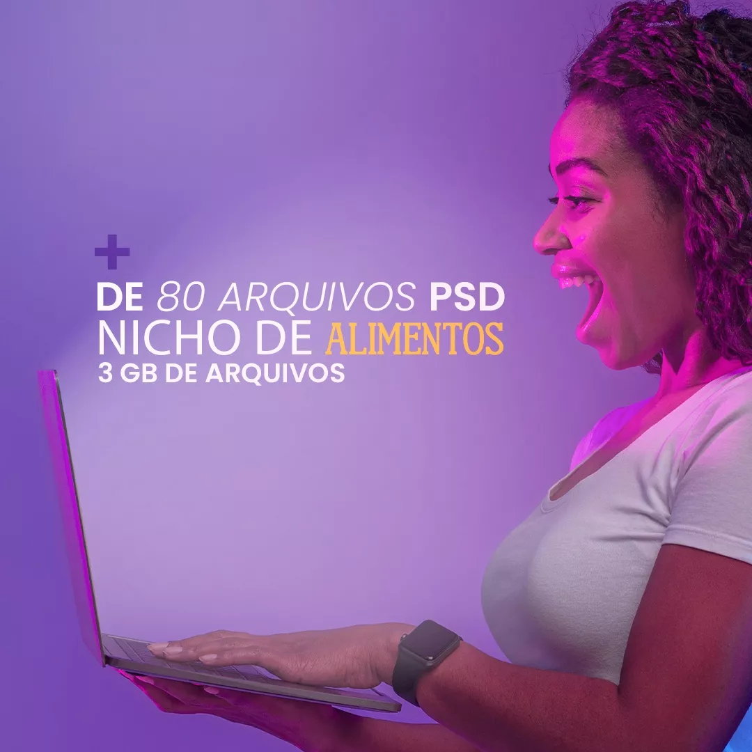 Mais de 80 Arquivos PSD Alimentos