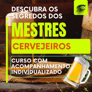 Imagem do curso Descubra o segredo dos mestres cervejeiros crie sua própria cerveja