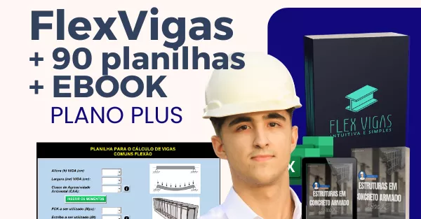 FlexVigas + Ebook Completo + 90 Planilhas Extras