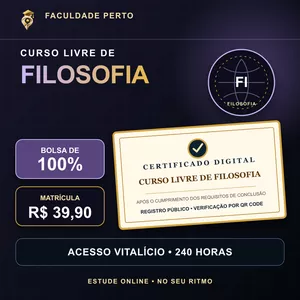 Curso CURSO LIVRE DE FILOSOFIA