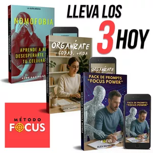 Imagen de portada para Ebook 3 PACK "FOCUS TURBO" Llevate los 3 juntos por la mitad del precio