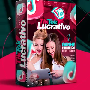 Imagem de capa para o Ebook Tik tok lucrativo