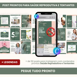 Imagem do curso PACK PARA SAÚDE REPRODUTIVA E TENTANTES