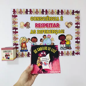 Imagem de capa para o Ebook Kit Consciência Negra + Cabelo de Lelê