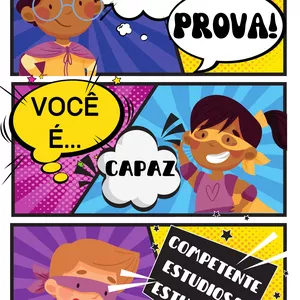 Imagem de capa para o Ebook Boa Prova quadrinhos