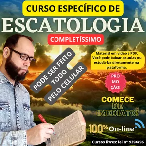 Imagem do curso CURSO COMPLETO DE ESCATOLOGIA BÍBLICA