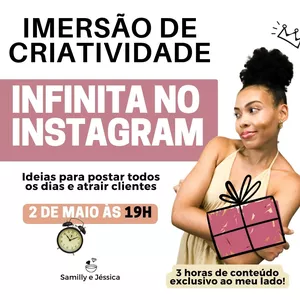 Imagem de capa para o Evento online Imersão da Criatividade Infinita