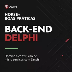 Imagem de capa para o Curso online Back-end Delphi com Horse