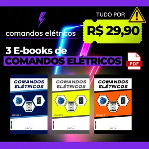 Imagem de capa para o Ebook E-books Comandos Elétricos 