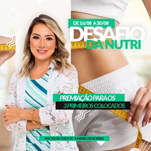 Imagem de capa para o Curso online Desafio da Nutri 