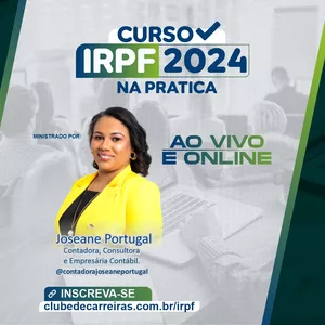 Imagem de capa para o Curso online DECLARAÇÃO DO IRPF 2024