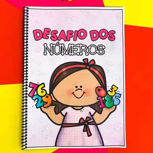Imagem de capa para o Ebook Apostila: Desafio dos Números – 10 desafios para contar, classificar e aprender!