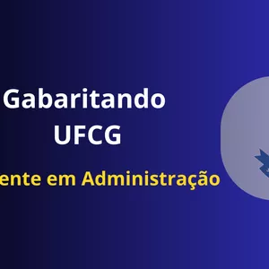 Imagem do curso Gabaritando UFCG - Assistente em Administração  