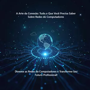 Imagem de capa para o Ebook A Arte da Conexão Tudo o Que Você Precisa Saber Sobre Redes de Computadores