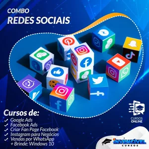 Imagem do curso COMBO REDES SOCIAIS