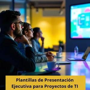 Imagen de portada para Curso online Plantillas de Presentación Ejecutiva para Proyectos TI
