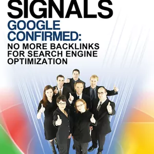 Imagem de capa para o Ebook Sinais sociais Google confirmado: não há mais backlinks para otimização de mecanismos de pesquisa