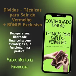 Imagem de capa para o Ebook Controlando Dívidas: Técnicas para sair do vermelho