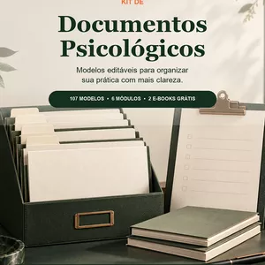 Imagem do curso Kit de Documentação Psicológica
