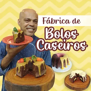 Imagem de capa para o Curso online Fábrica de Bolos Caseiros