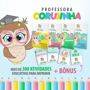 Professora Corujinha - Atividades Para Alfabetização