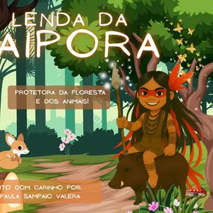 Imagem de capa para o Ebook A LENDA DA CAIPORA