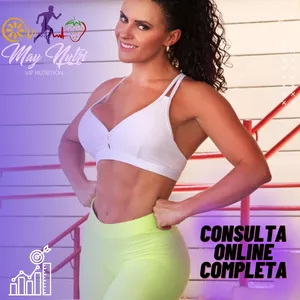 Imagem de capa para o Serviço online Consultoria Nutricional Especializada by MayNutri