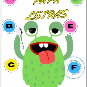 Imagem de capa para o Ebook Brincadeira com palavras para a alfabetização